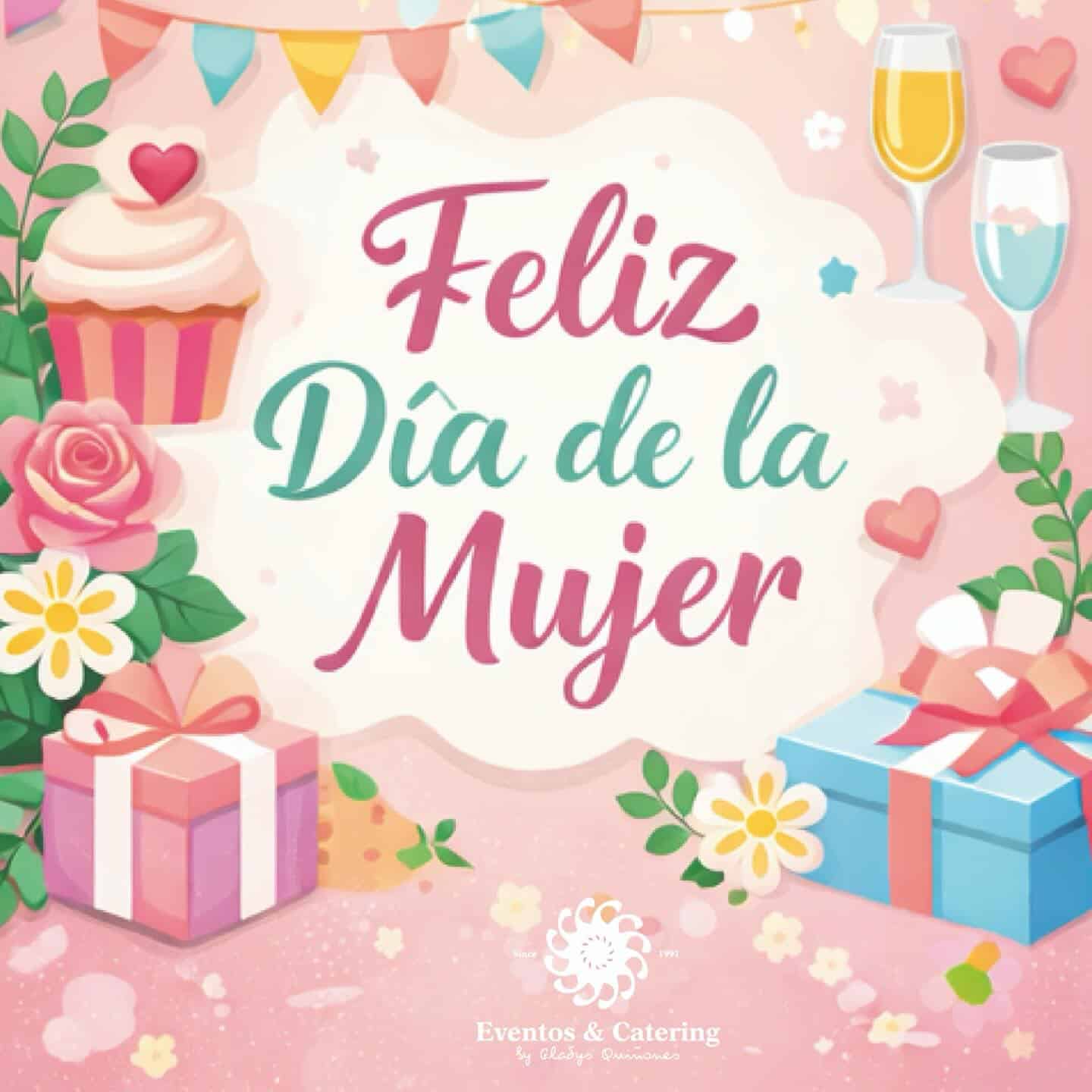 Hoy celebramos la fuerza, la creatividad y el talento de todas las mujeres que hacen cada momento especial. 🌸✨  En el mundo de los eventos, las mujeres transforman ideas en experiencias inolvidables, llenas de detalles, pasión y dedicación.  Gracias por inspirar, crear y brillar en cada celebración. 💐  ¡Feliz Día Internacional de la Mujer!
💖 8 de marzo  #DiaDeLaMujer #8DeMarzo #MujeresQueInspiran #Eventos #Catering CelebrandoJuntos