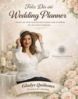 Desde 1991 creando magia y construyendo recuerdos que duran toda la vida. 🕊️✨ En este Día del Wedding Planner, queremos agradecer a cada pareja que ha puesto en nuestras manos el día más importante de sus vidas. Ser Wedding Planner es más que organizar un evento; es tejer emociones, calmar nervios y asegurar que cada sueño se haga realidad. ¡Feliz día a todos los colegas que comparten esta hermosa vocación! 🤍🥂
#WeddingPlanner #BodasDeEnsueño #GladysQuiñonesEventos #weddingplannerday