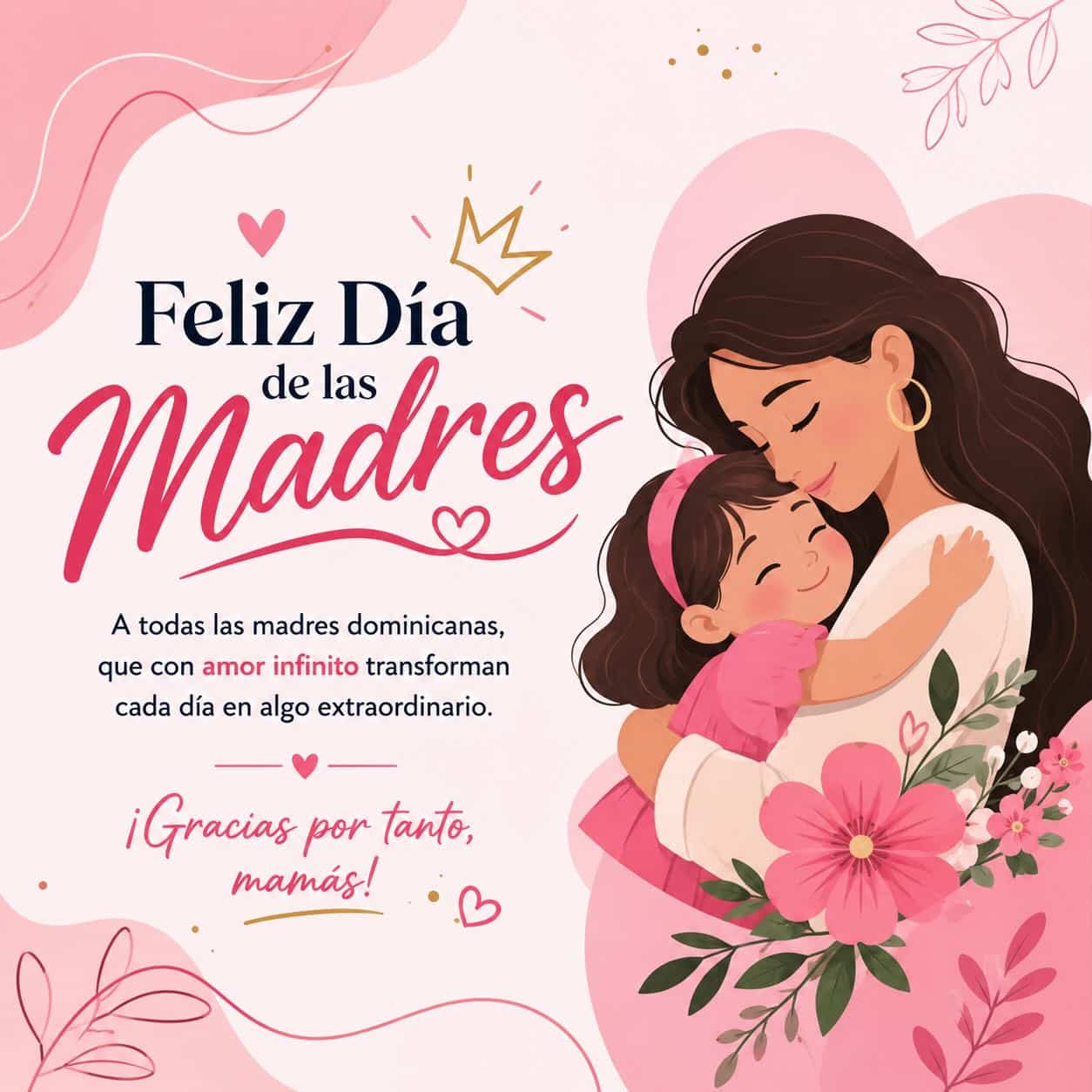 En este Día de las Madres queremos rendir homenaje a todas esas mujeres extraordinarias que llenan nuestros hogares de amor, alegría y recuerdos inolvidables.  Gracias por cada abrazo, cada consejo y cada sacrificio realizado con amor.  ✨ Hoy celebramos a las verdaderas protagonistas de la vida.  ¡Feliz Día de las Madres les desea todo el equipo de Eventos y Cátering! ❤️🌷