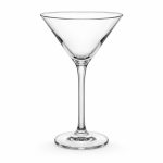 Classic martini cocktail glass