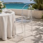 Silla Ghost clear sin brazo
