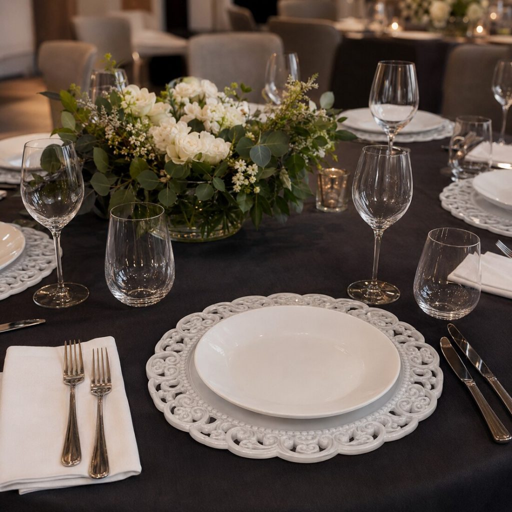 Charger plate 8